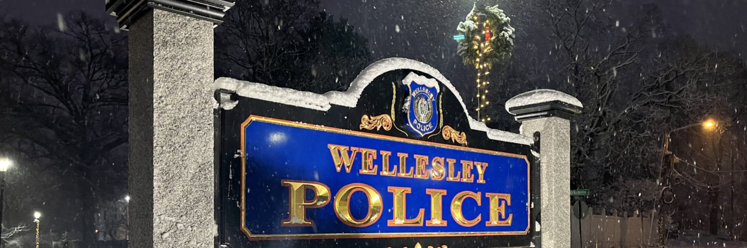 Wellesley Police's banner