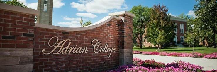 Adrian College Varsity Skating banner