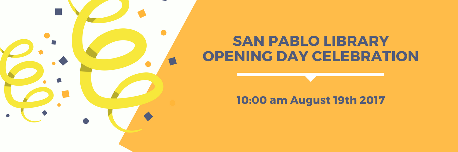 SanPabloLibrary's profile banner image