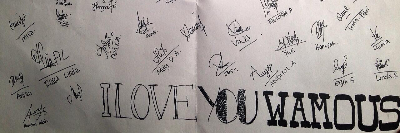 WAMOUS BANDUNG banner