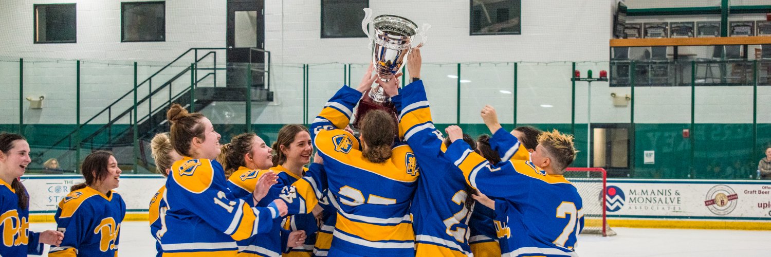 Women's Ice Hockey Club at Pitt banner