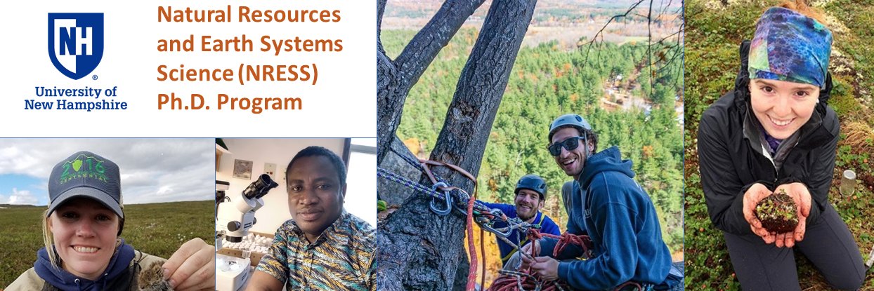 UNH NRESS PhD banner