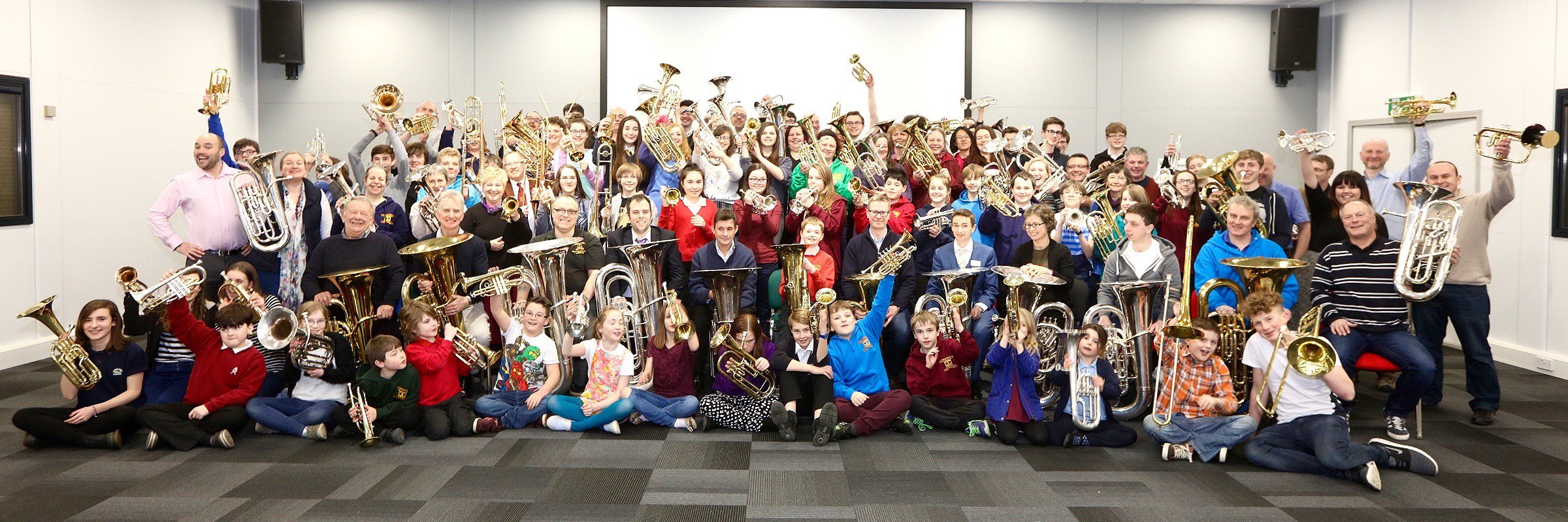 Shepherd Brass Band banner