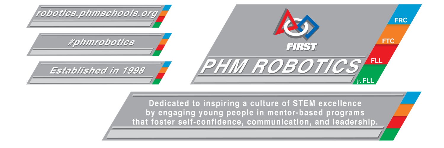 PHM Robotics banner