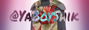 YaBoyShik's profile banner image
