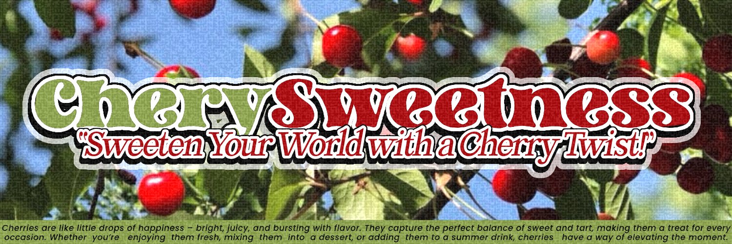 Cherry–bliss! banner