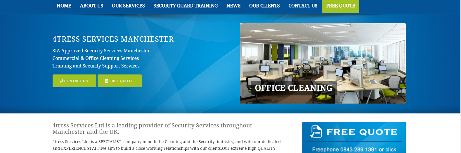 4tressservices's profile banner image