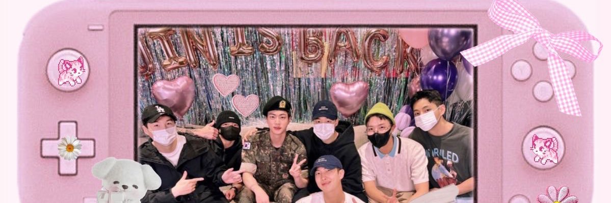 LAYLAY IS SEEING BTS banner