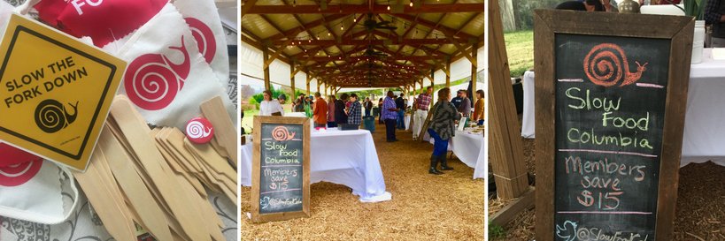 Slow Food Columbia banner
