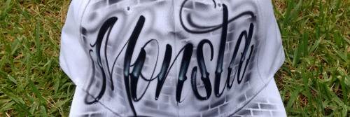 Little Black Cat - rub my belly for luck. banner