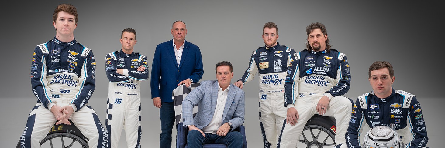 Kaulig Racing's banner