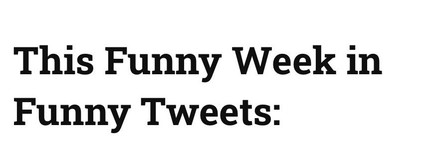 Funny Tweets banner