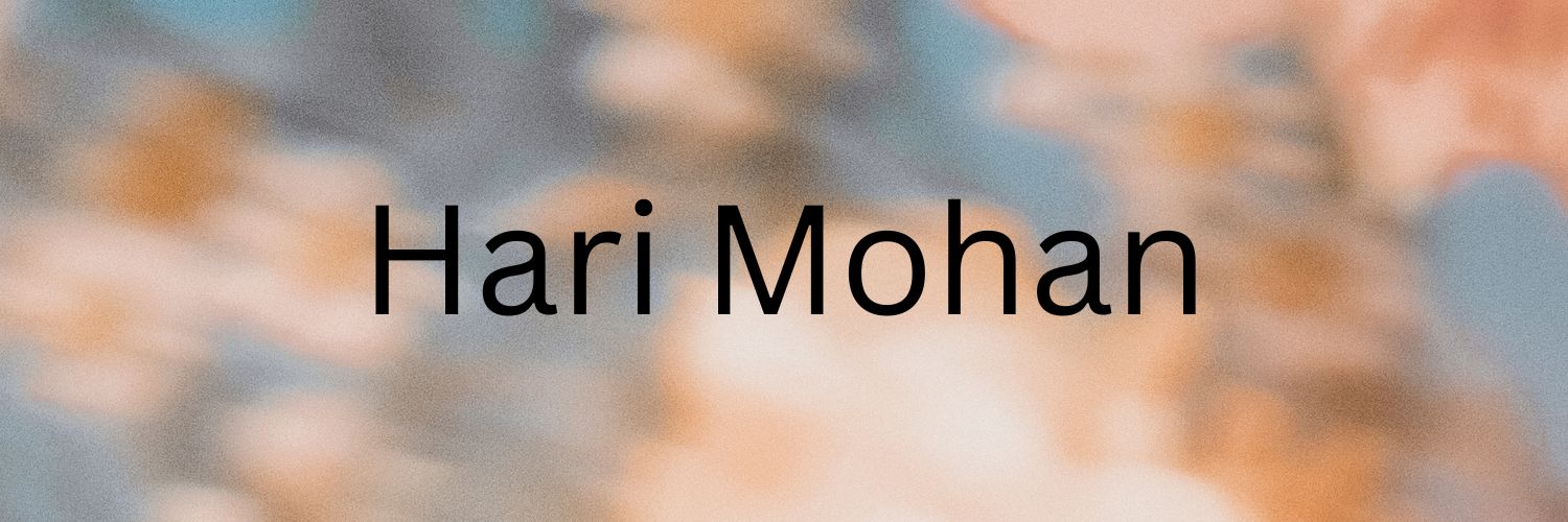 Hari__Mohan's profile banner image
