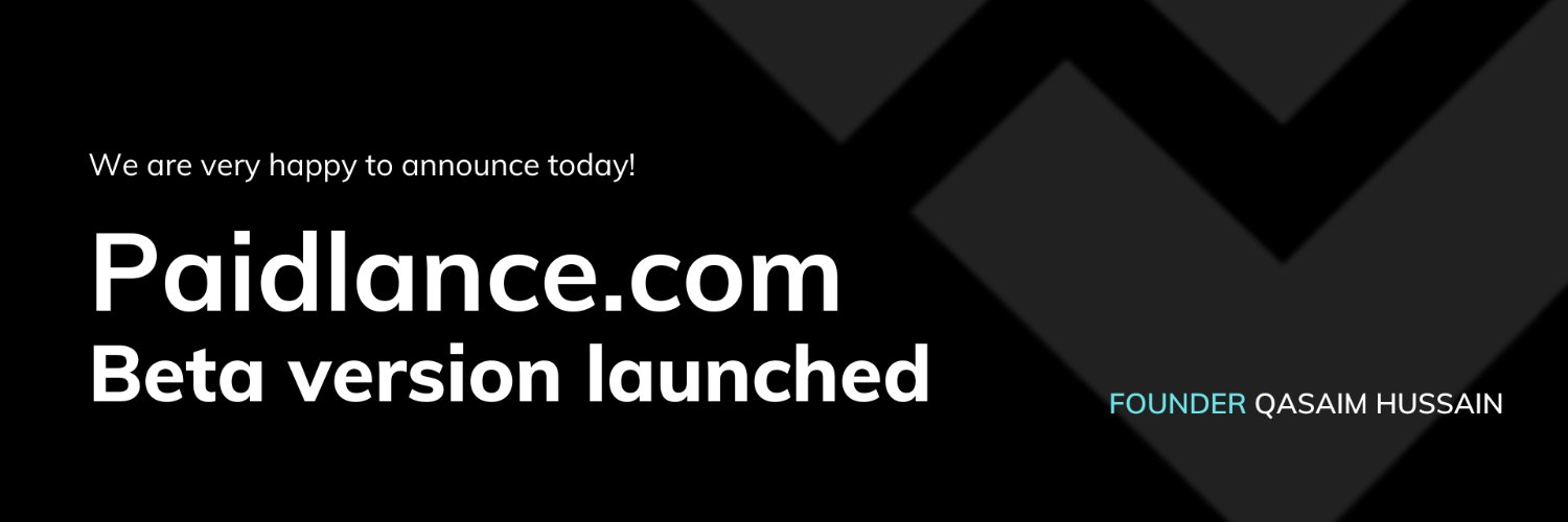 paidlance's profile banner image
