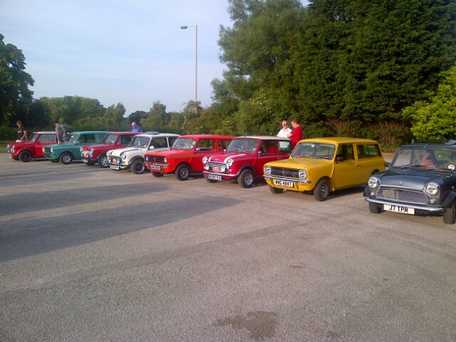 Leyland Mini Club banner