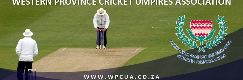 WP Cricket Umpires Association banner
