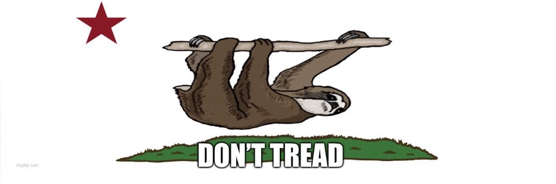 THE Libertarian Sloth™️ banner