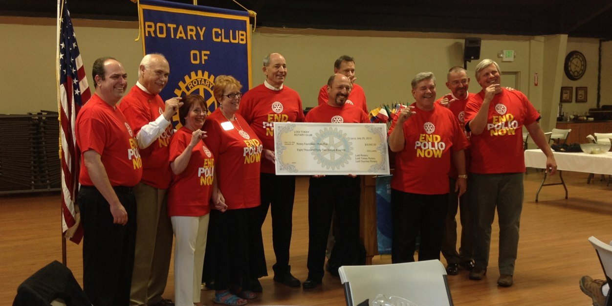 Lodi Rotary banner