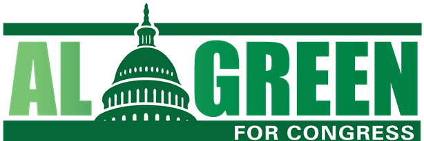 Congressman Al Green banner
