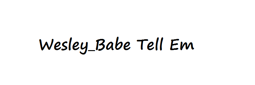 Wesley_Babee's profile banner image