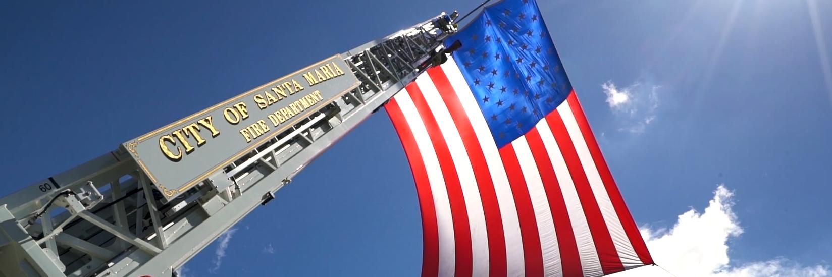 Santa Maria Fire banner