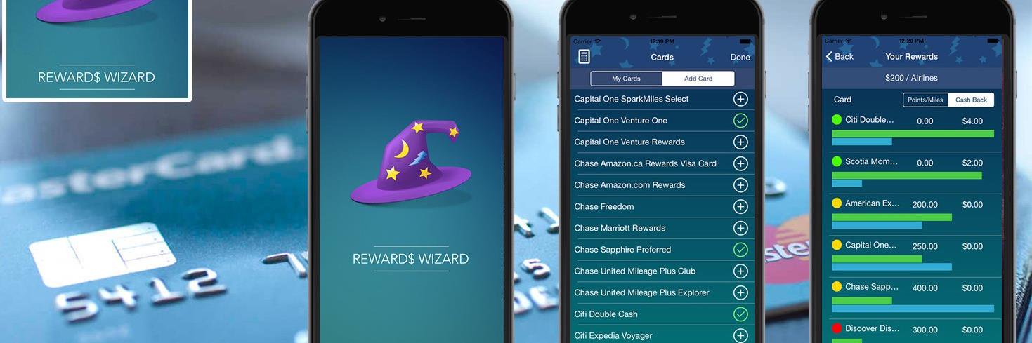 REWARDS WIZARD banner