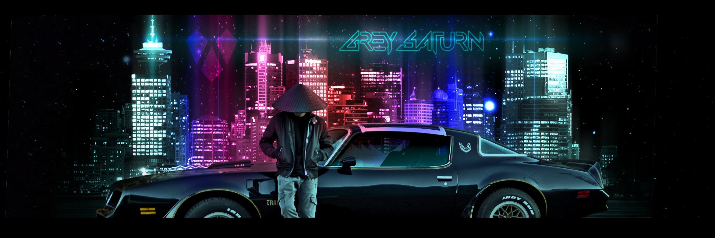 Grey Saturn banner
