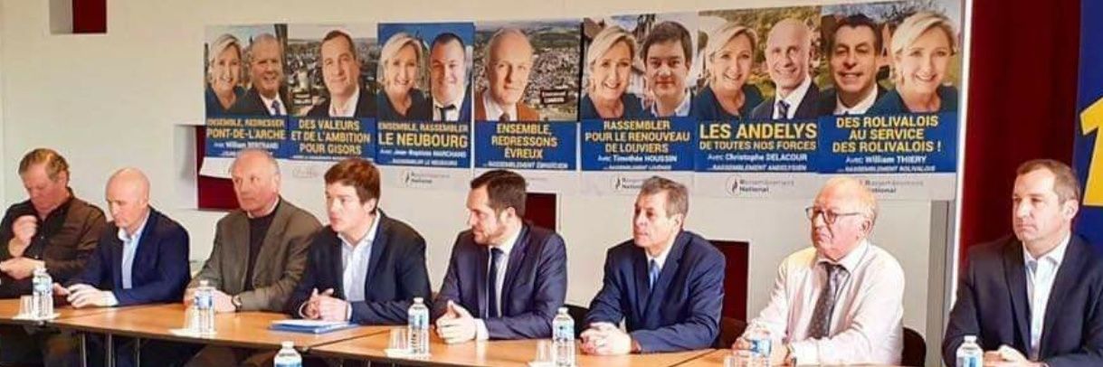 Rassemblement National Eure banner