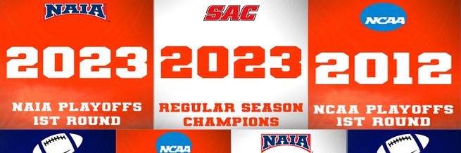 LCU Football's banner