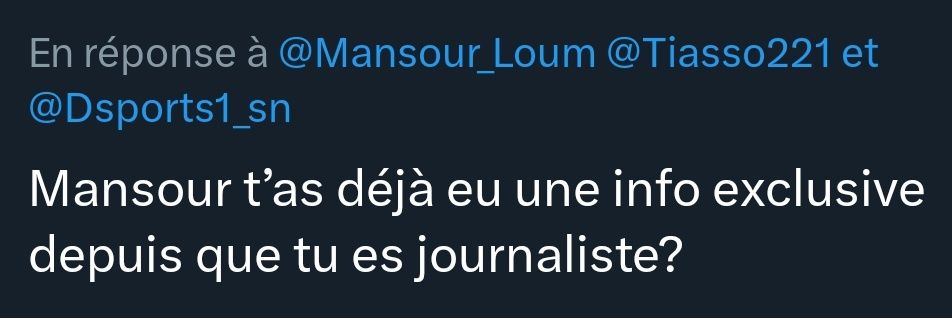 Mansour Loum's banner