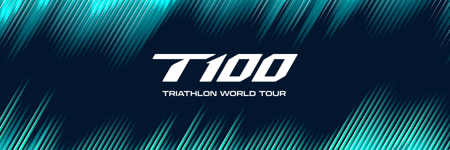 London T100 Triathlon banner