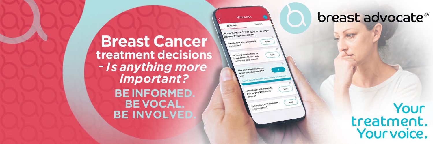 Breast Advocate's banner