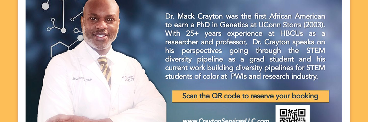Mack Crayton, Ph.D. banner