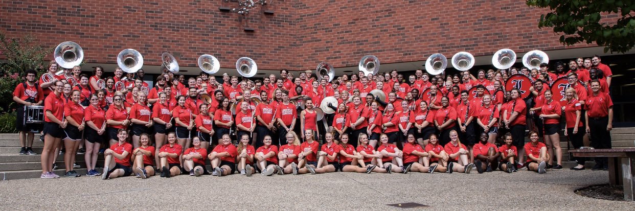 UofL Cardinal Marching Band banner