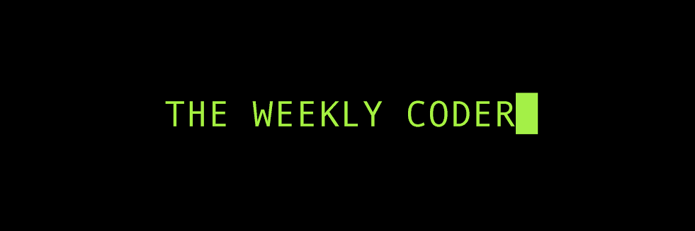 WeeklyCoder's profile banner image