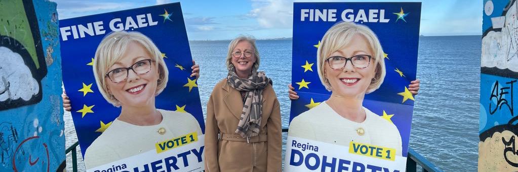 Regina Doherty MEP's banner
