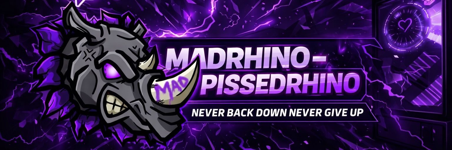 MADRHINOGAMING's profile banner image