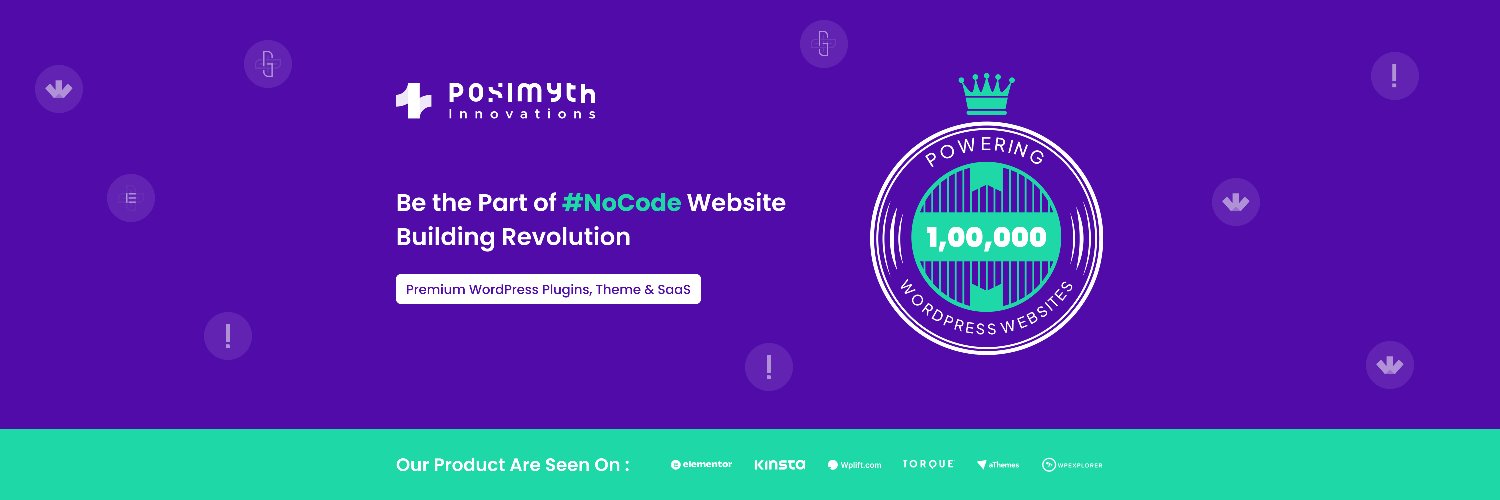 POSIMYTH Innovations • WordPress Plugins banner