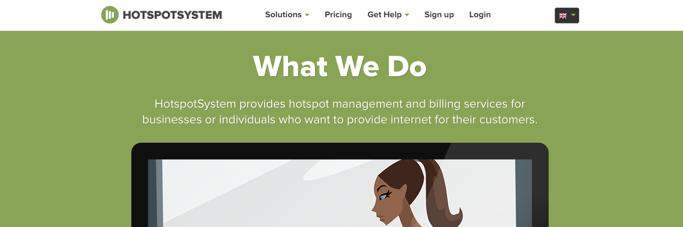 HotspotSystem.com banner