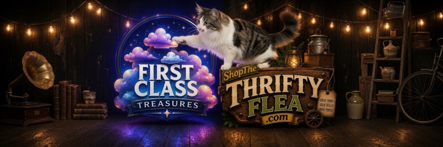 thethriftyflea's profile banner image