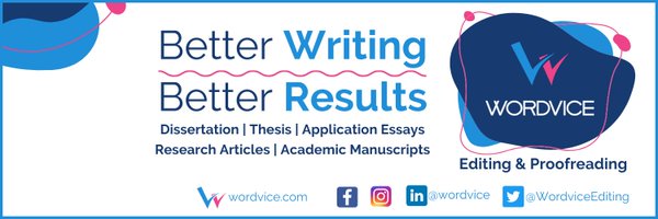 WordviceEditing Profile Banner