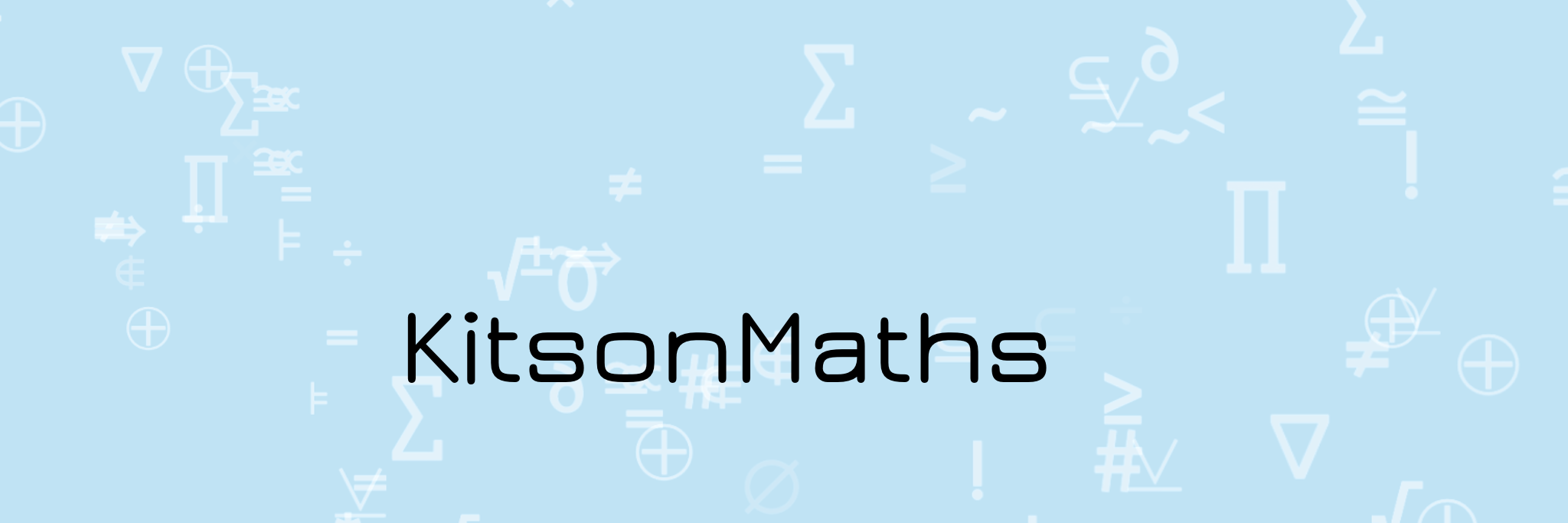 KitsonMaths's profile banner image