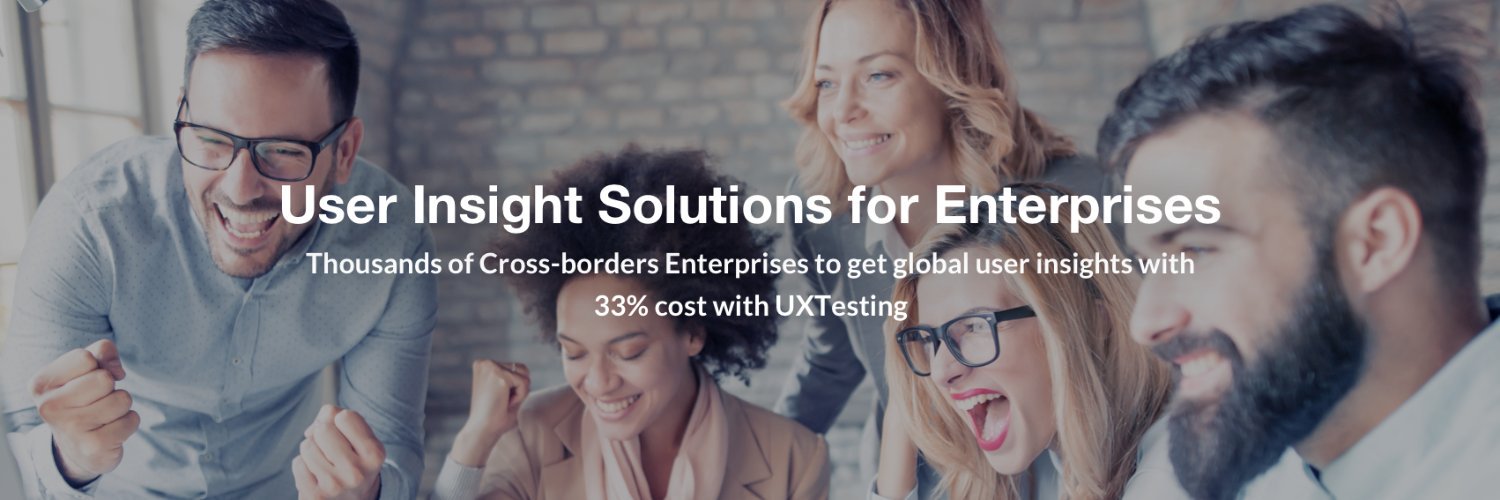UXTesting banner