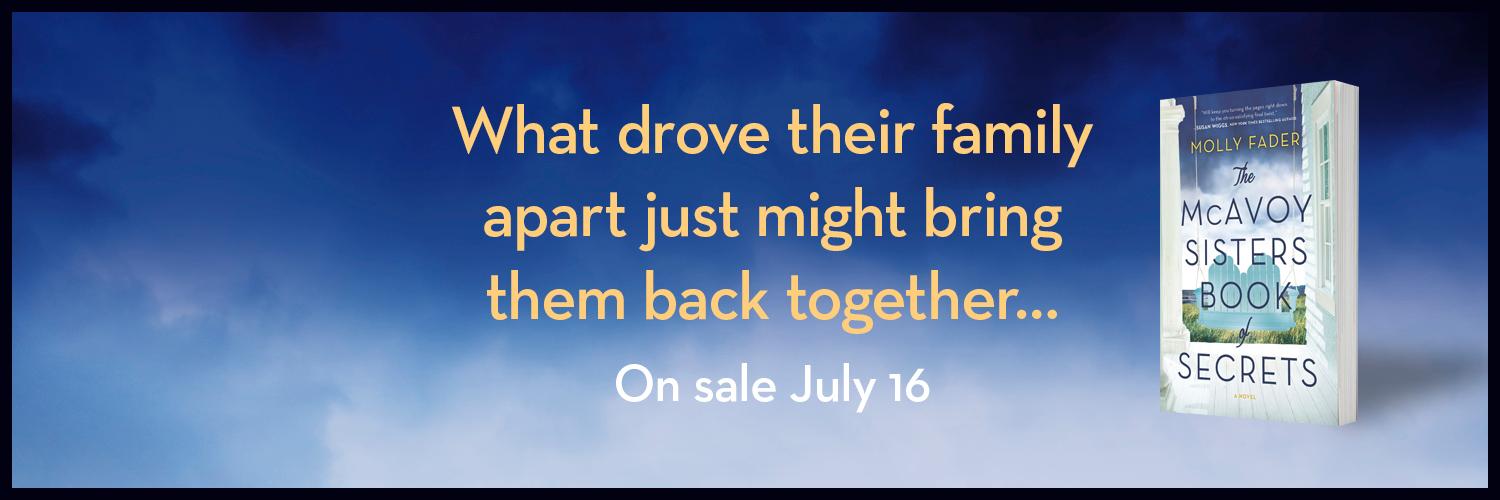 Molly O'Keefe/Fader banner