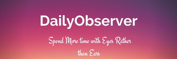 DailyObserver banner