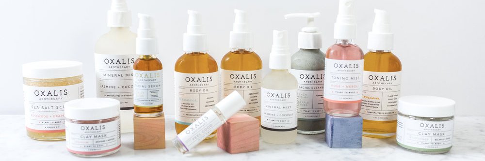 Oxalis Apothecary banner