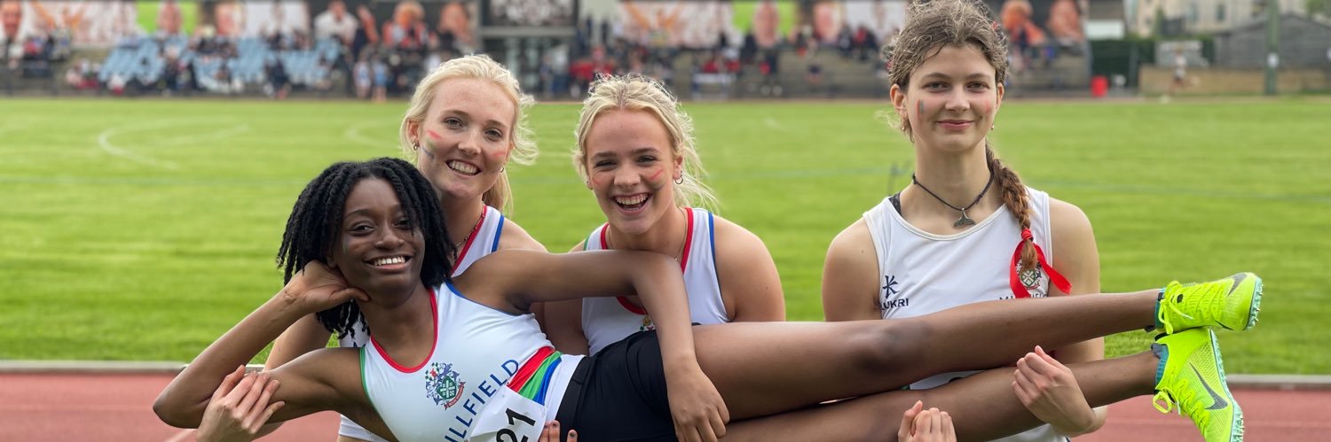 Millfield Athletics banner