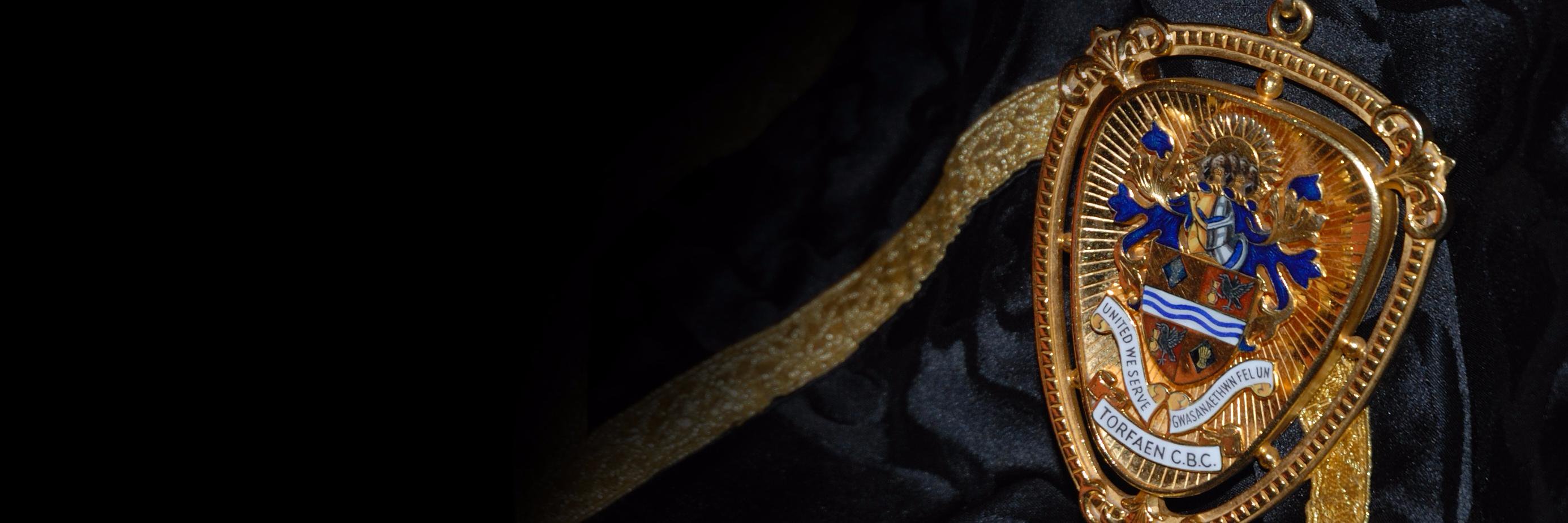 Mayor of Torfaen banner