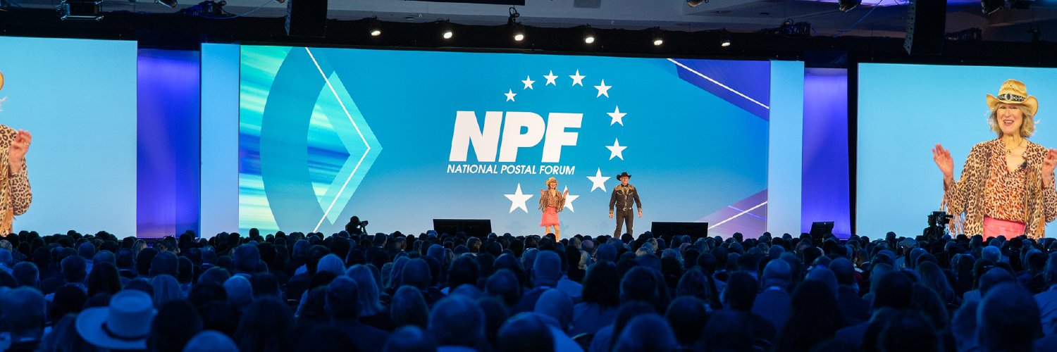 National Postal Forum banner