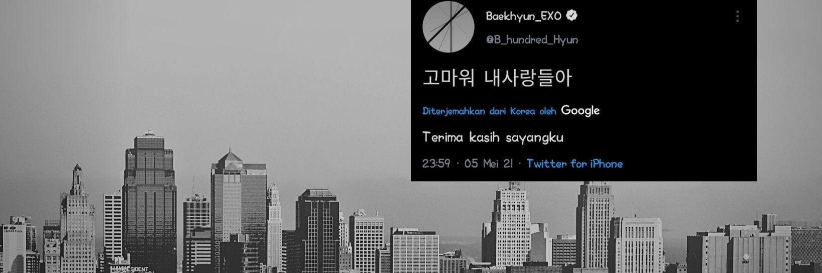 chariseyeol's profile banner image